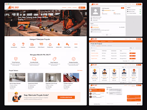 PKLSkuy — Construction Worker Marketplace Platform