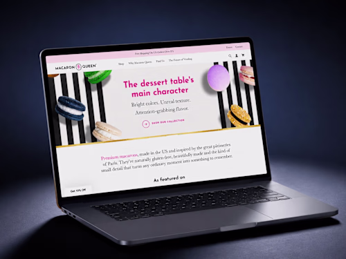 Macaron Queen Shopify Project