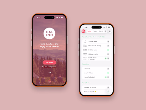 Calino is a mobile app