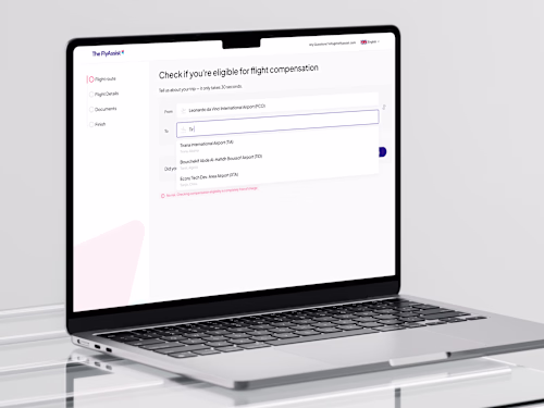 Flight Compensation UX Project