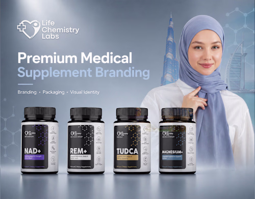 Supplements Branding and Packaging Design