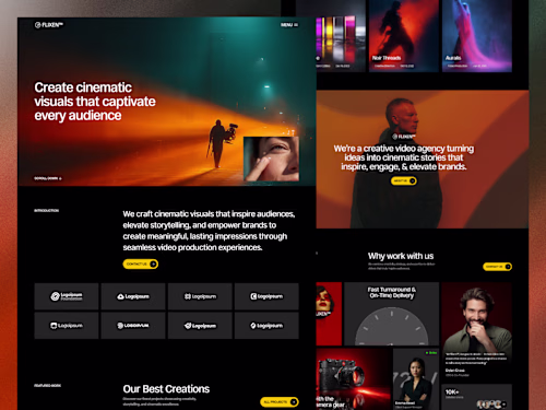 Flixen - Video Agency Website