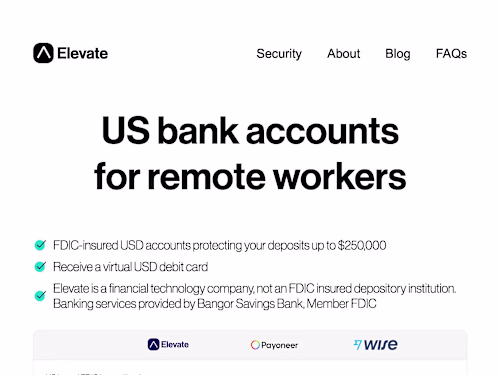 Craft captivating content for Elevate Pay's homepage and ads.