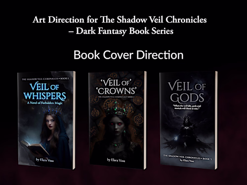 Art Direction for The Shadow Veil Chronicles -  Book Series