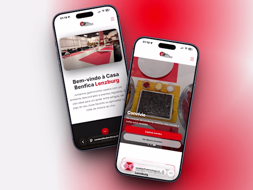 Casa Benfica Lenzburg — Website