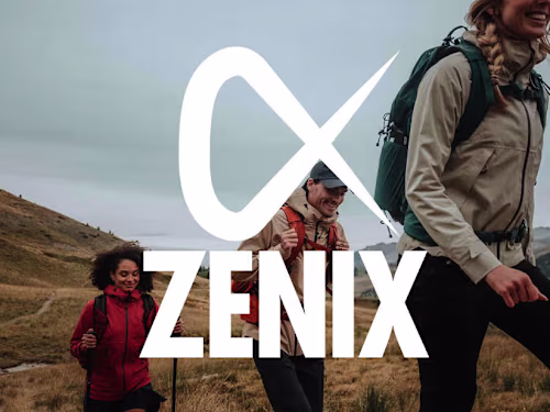 Zenix sportswear  brand design.