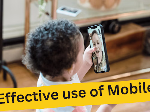 Effective use of mobile in children