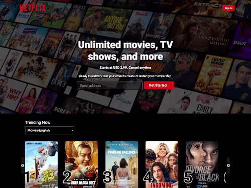 Netflix clone