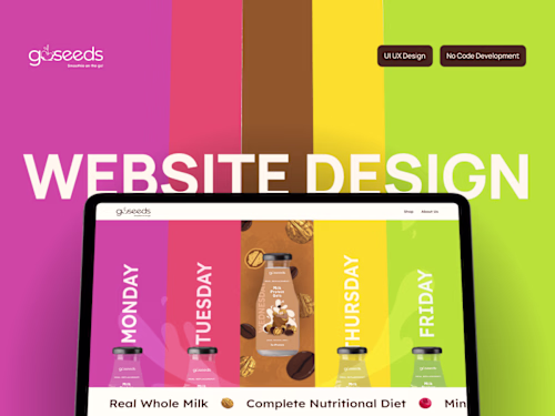 Goseeds Website UI UX Design & Development