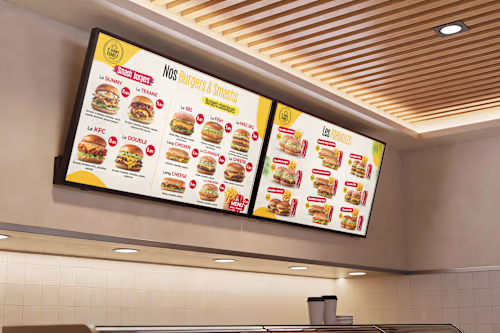 menu boards for : O'sunny