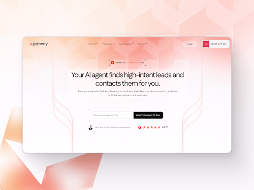 Gojiberry AI (YC S26): Website Development