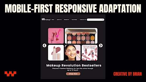 Created high-impact visual assets and