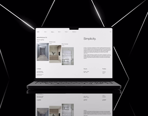 WERK — Squarespace Website Template