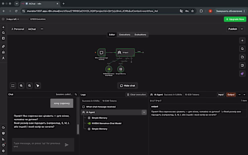 AI Assistant / E-commerce Automation