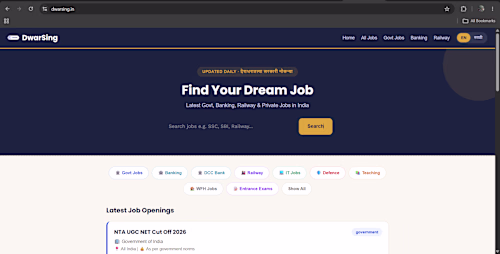 Built a full-stack job portal