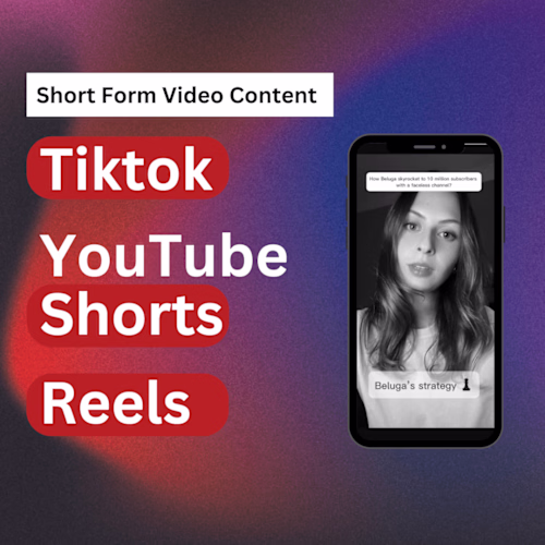 Engaging Tiktok and Youtube Shorts videos for an AI powered tool