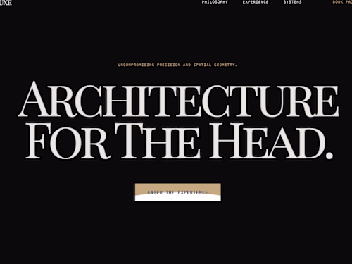 Aura Luxe,
High-concept demo site for