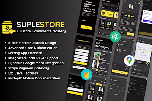 Suplestore Fullstack Ecommerce Mastery