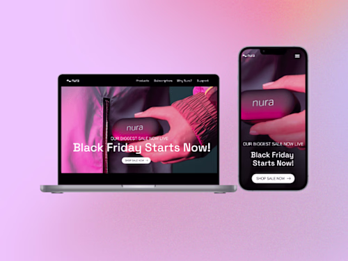 Nura E-Commerce Website