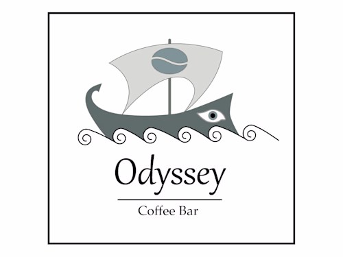 Greek coffee logo