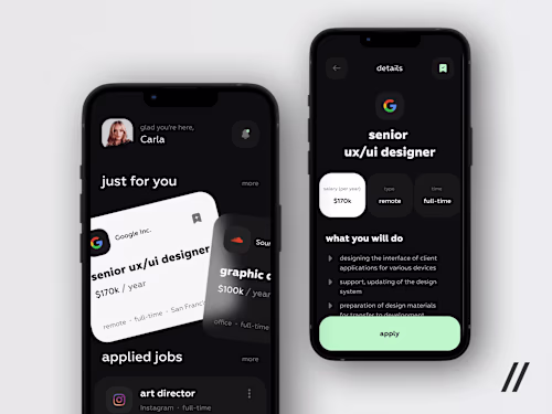Job Search Mobile Ios App