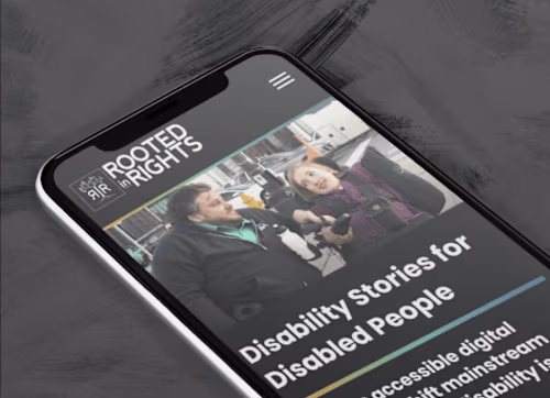 Rooted In Rights Website Design