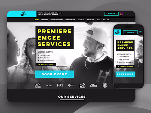 WIX | Full stack design & development: web, logo, print, SEO