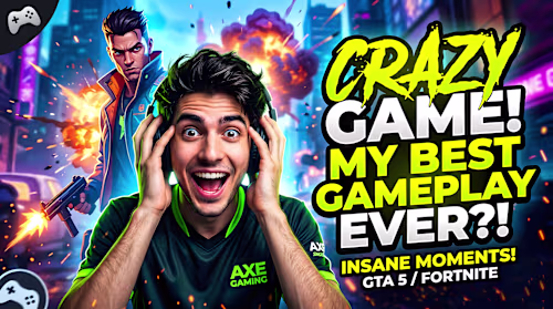 Premium High-CTR YouTube Gaming Thumbnail
