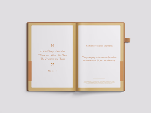 Journal Book Layout