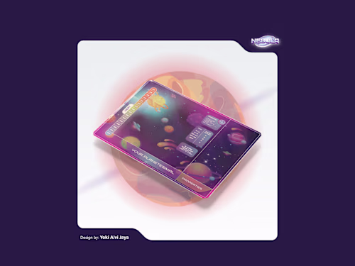 Space-Themed Board Game Design, Nebula