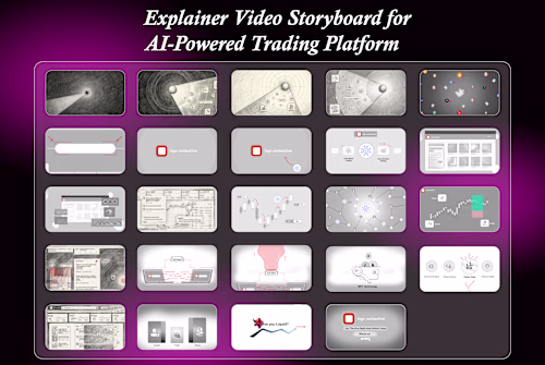 Designed a storyboard for an
