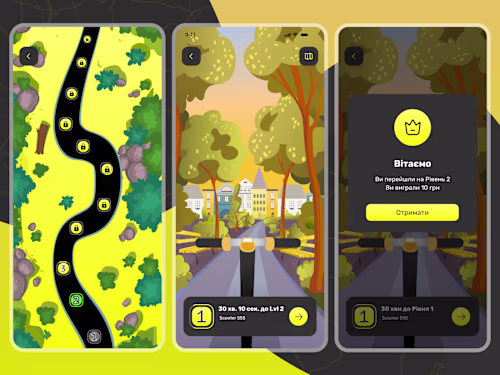UI/UX  Ecos - mobile app redesign with gamification