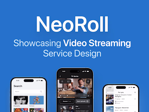 UX/UI Design of mobile app