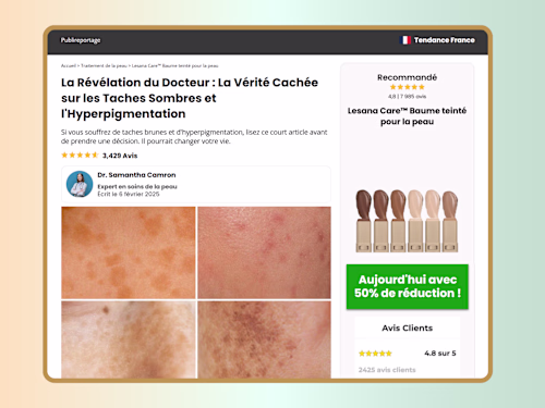 Advertorial Page Design Using Instant.so
