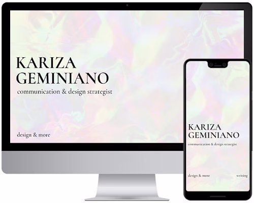 Kariza Geminiano personal website
