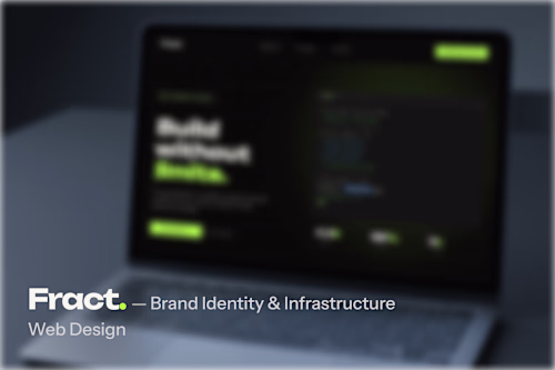 Fract. — Web Design (Prototyping Embedded)