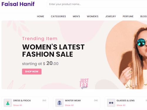Ecommerce Website