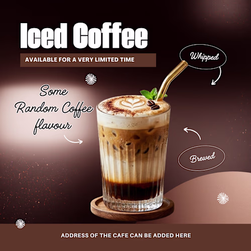 Iced Coffee - Social Media