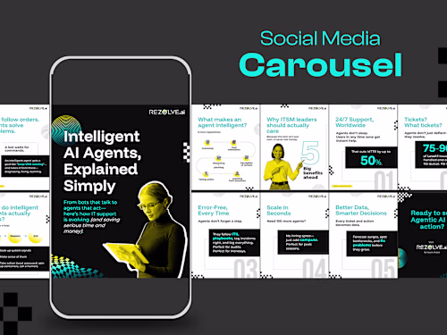 Social Media Carousel Design