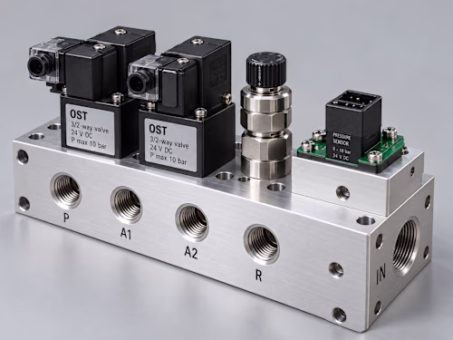 Pneumatic Valve Manifold | Industrial