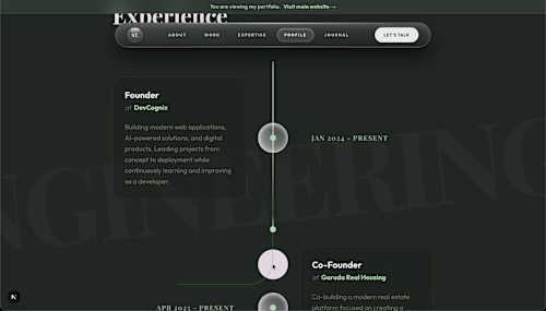 Designed and developed a modern,