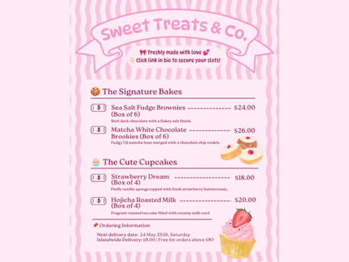 Sweet Treats & Co. Bakery