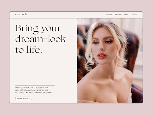 Evamuah web design