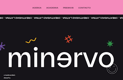 Web Design for minervo
