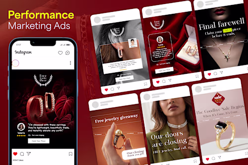 Performance Marketing Ads — Jewelry