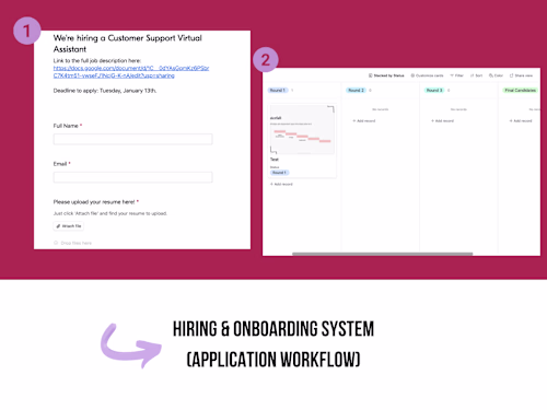 📌 Hiring & Onboarding System