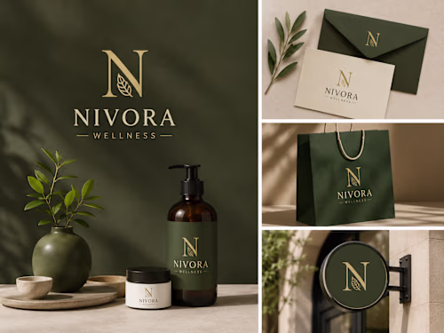 Created a premium brand identity