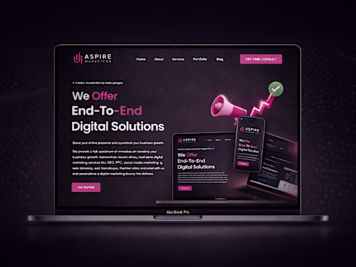 WordPress Website for a Digital Agency