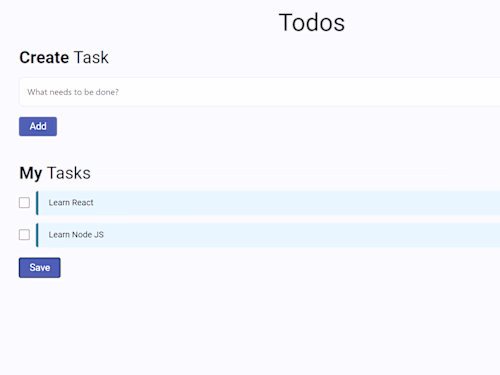 Todos Application