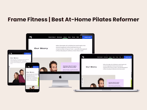E-Commerce Platform for Frame Fitness